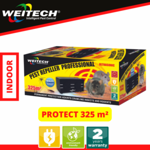 Απωθητική συσκευή υπερήχων για ποντίκια τρωκτικα, εντομα 220V, με 6 συχνότητες