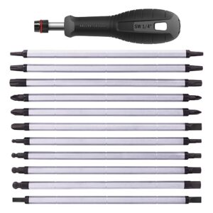 Σετ 22 Μύτες με Κατσαβίδι 444515 HSS Long Bit Holder Κωδικός 210144