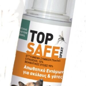 Απωθητικό εντόμων για σκύλους και γάτες Topsafe spray