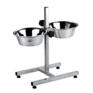 Βάση με 2 πιάτα inox, 2,8Lt, προσαρμοζόμενο ύψος Κωδικός Προϊόντος:07.68.216